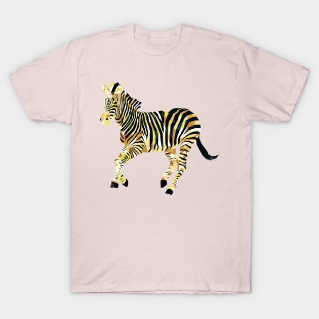 zebra T-Shirt by Magnit-pro 